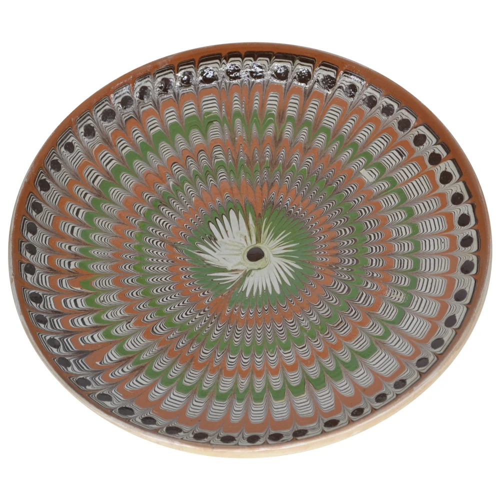 Farfurie din ceramica de Horezu 26 cm diverse modele [5]