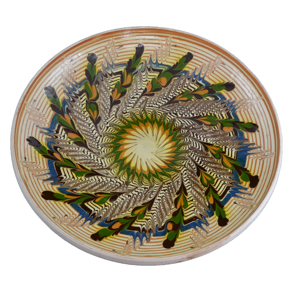 Farfurie din ceramica de Horezu 26 cm diverse modele [2]