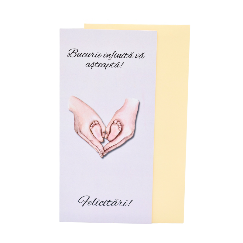 Felicitare cu plic - Bucurie infinita va asteapta! Felicitari! [1]