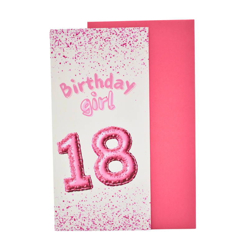Felicitare cu plic - 18th birthday girl [1]