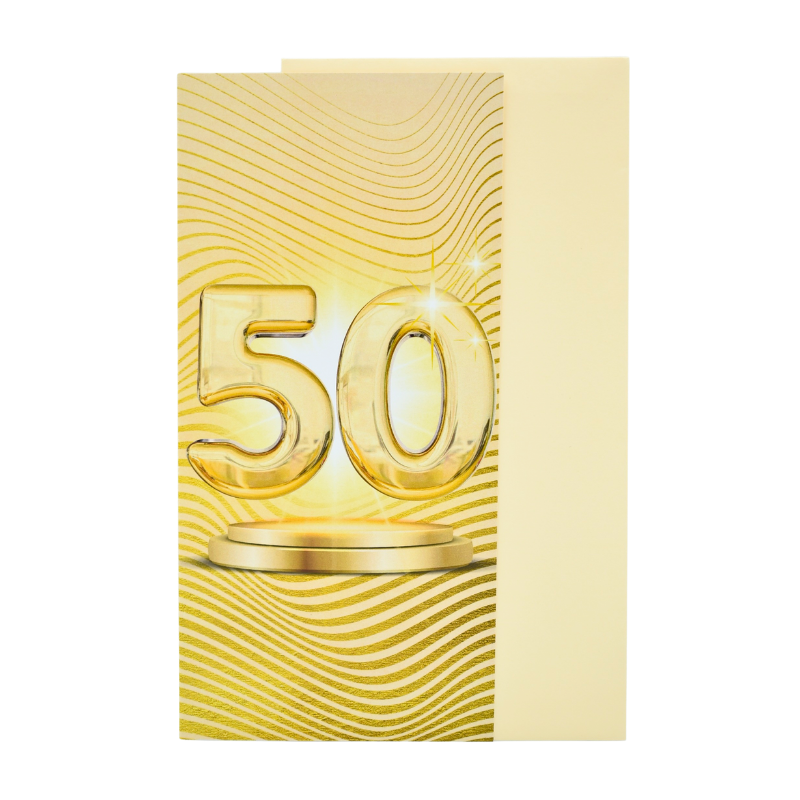 Felicitare cu plic - 50 ani [1]