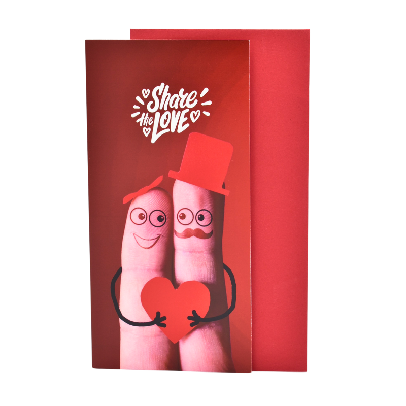 Felicitare cu plic - Share love [1]
