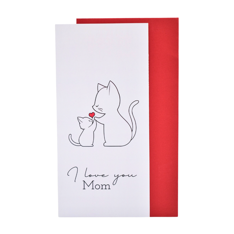 Felicitare cu plic - I love you Mom [1]