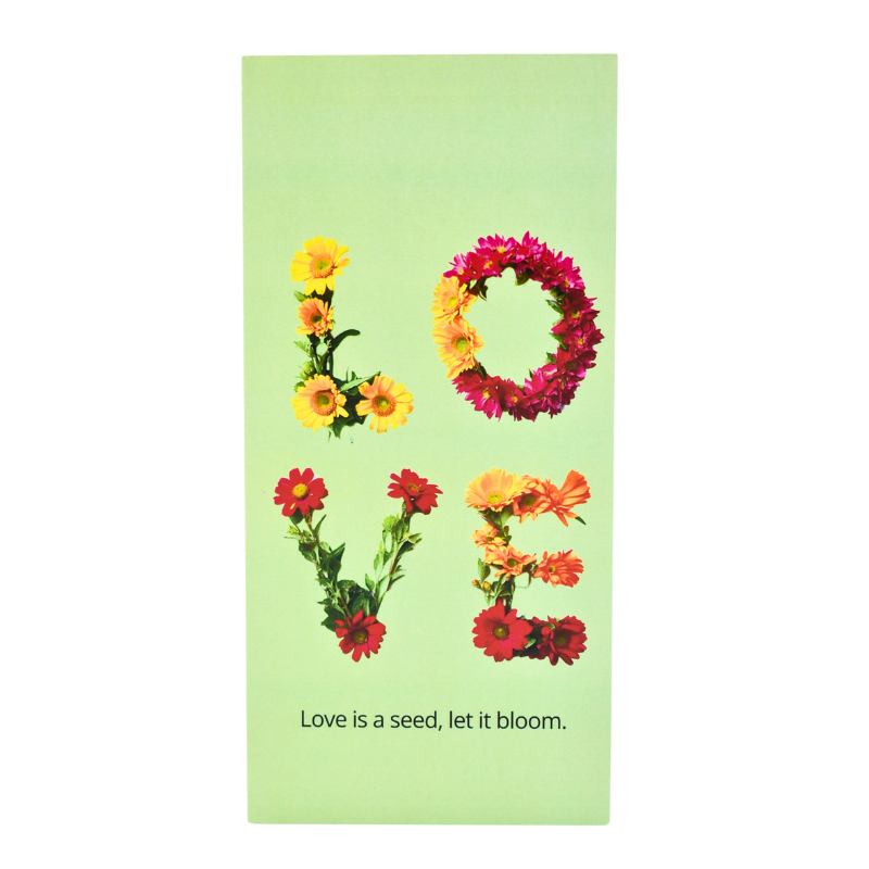 Felicitare cu plic - Love is a seed, let it bloom. [2]
