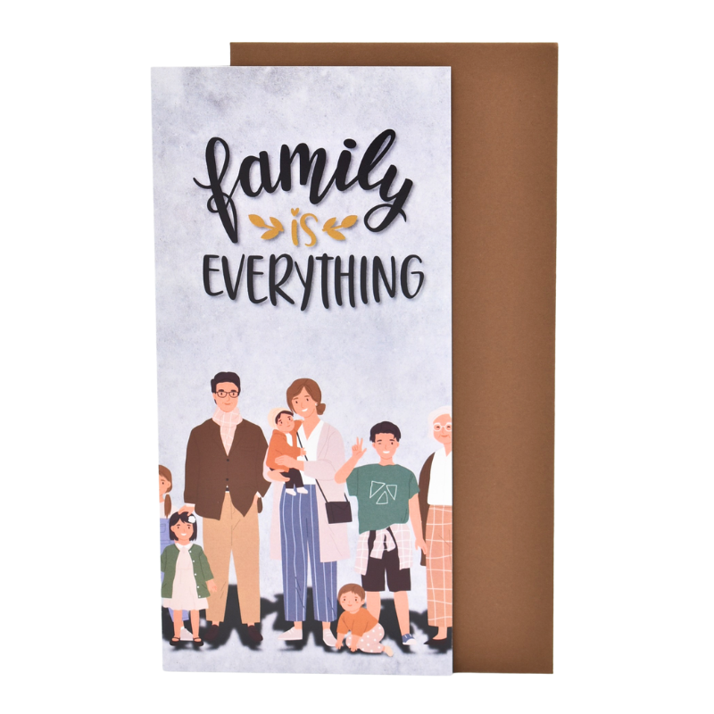Felicitare cu plic - Family is everything [1]
