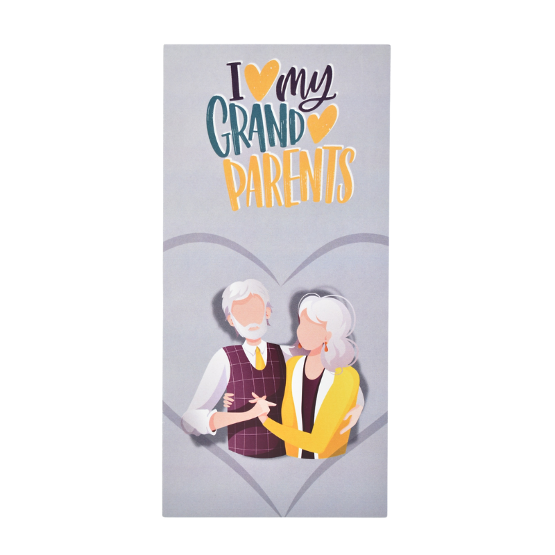 Felicitare cu plic - I love my grandparents [2]