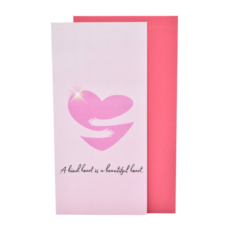 Felicitare cu plic - A kind heart is a beautiful heart [1]