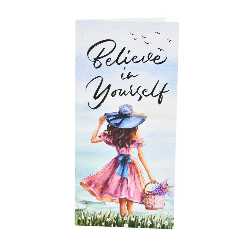 Felicitare cu plic - Believe in yourself [2]