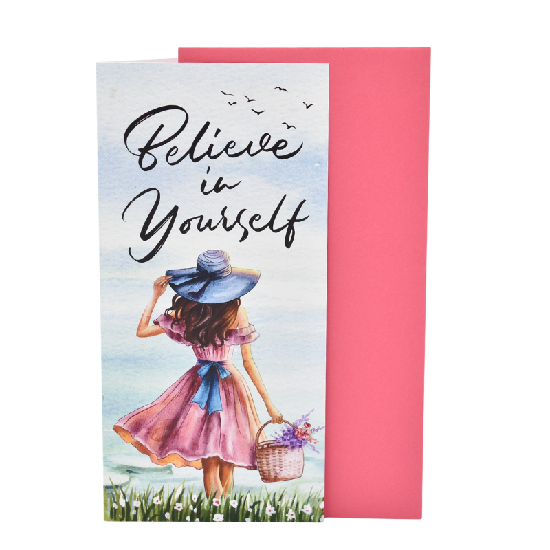 Felicitare cu plic - Believe in yourself [1]