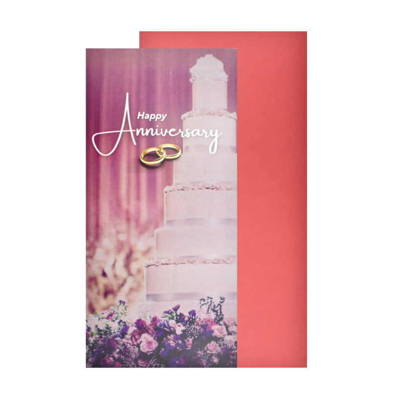 Felicitare cu plic -  Wedding Happy Anniversary [1]