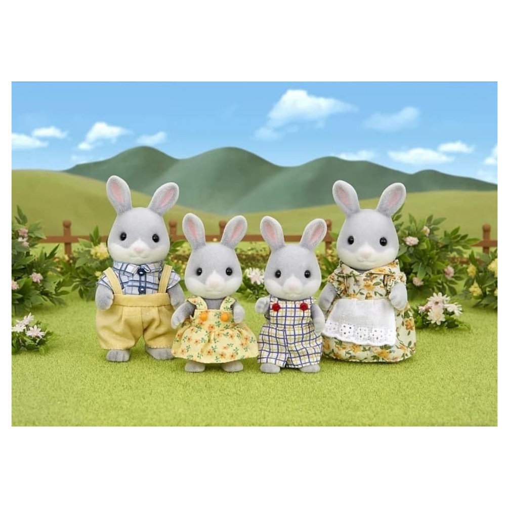 Set 4 figurine Familia Iepurasilor Cottontail Sylvanian Families [3]