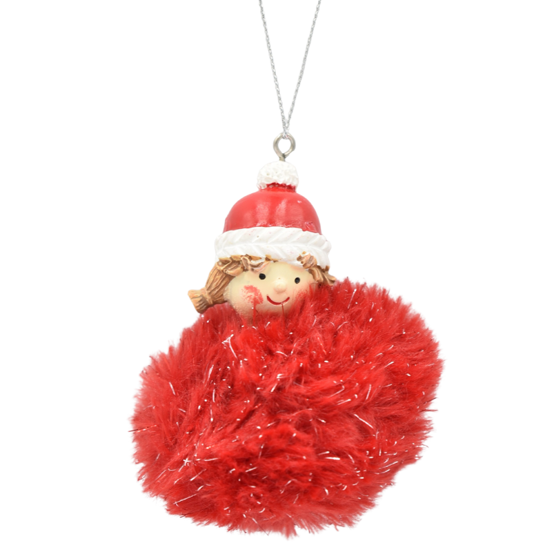 Figurina de agatat fata/baiat cu puf 10 cm [3]