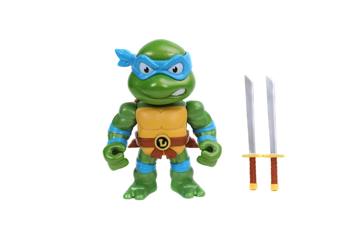 Figurina metalica articulata Testoasele Ninja Leonardo 10 cm [2]