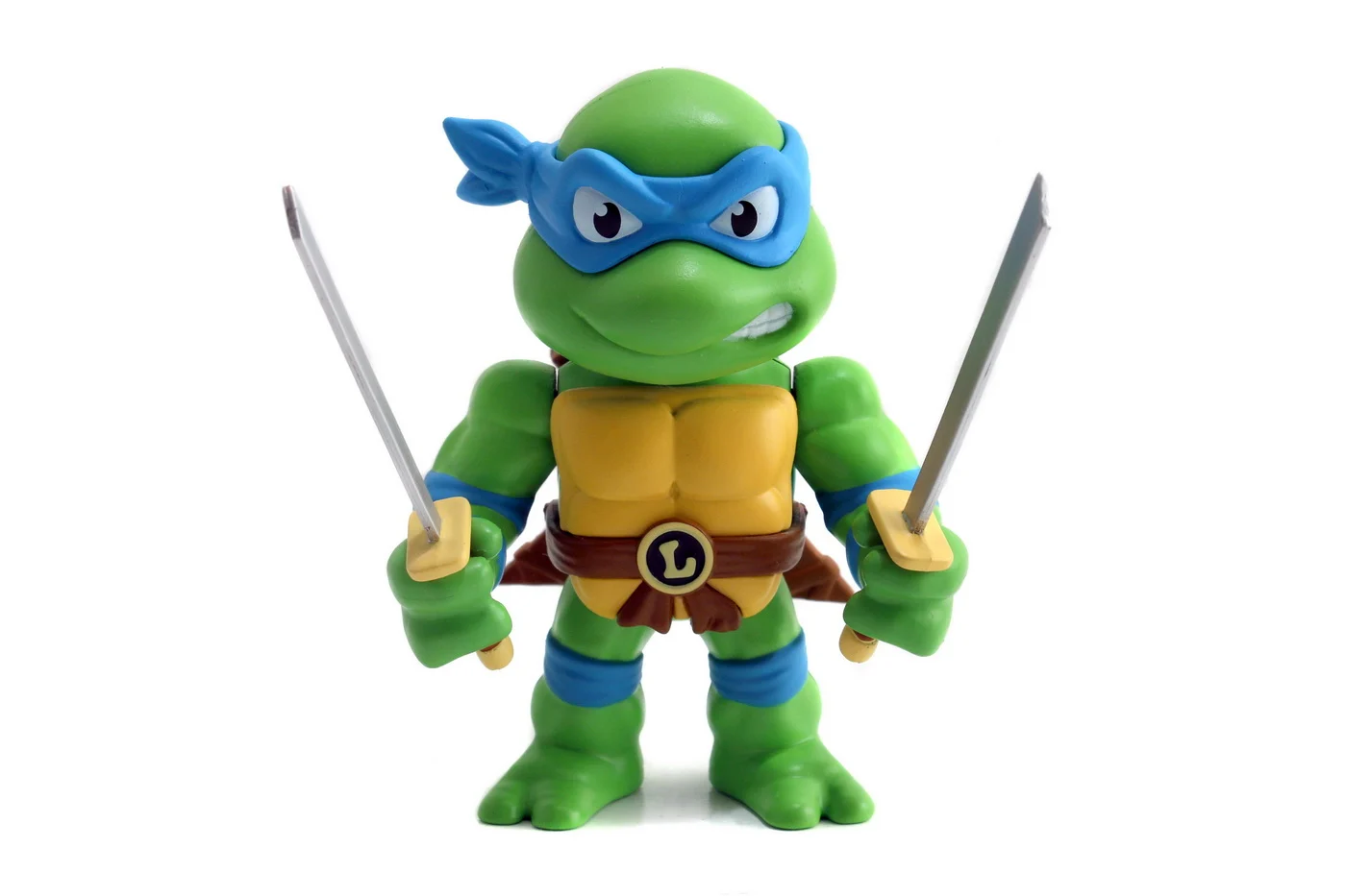 Figurina metalica articulata Testoasele Ninja Leonardo 10 cm [4]