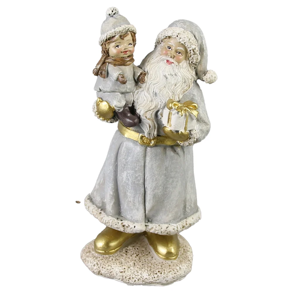 Figurina Mos Craciun din rasina 18 cm [1]