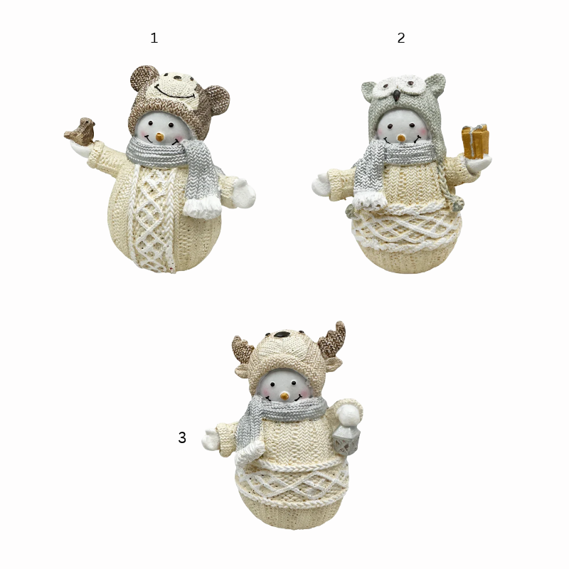 Figurina Om de Zapada Fuzzy cu fular argintiu 10 cm modele diferite [2]