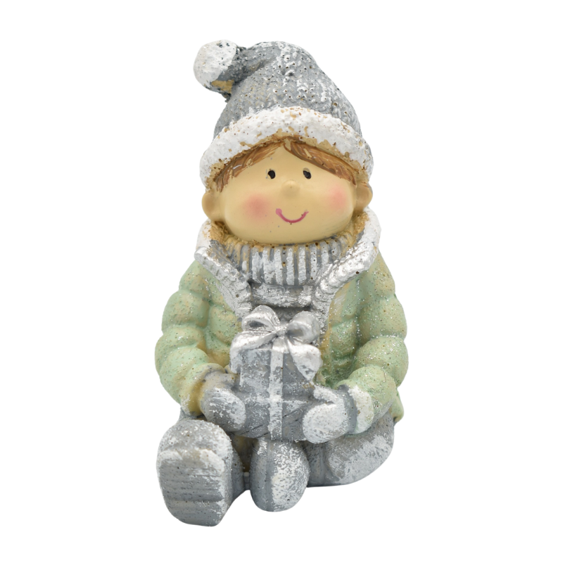 Figurina baiat/fetita din rasina 8 cm [2]