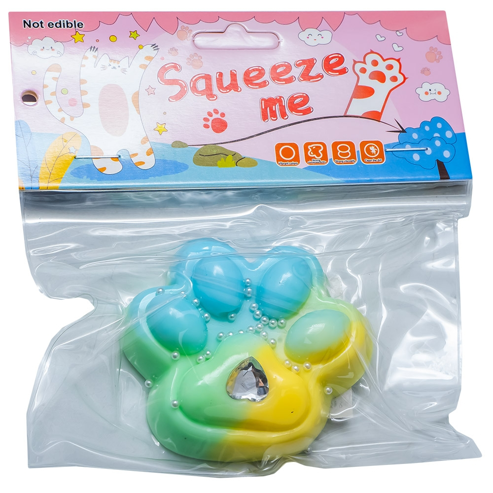 Figurina Squeezy Labuta 6.5 cm multicolora 55g culori diferite [2]