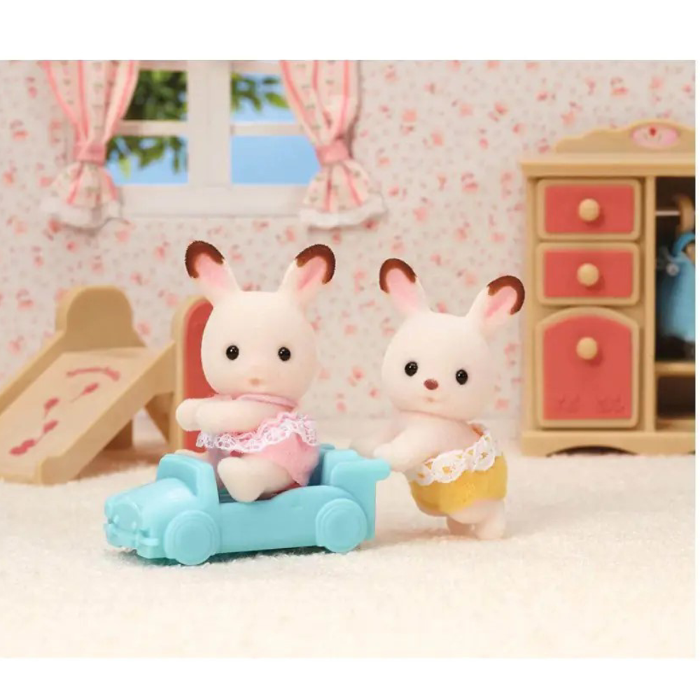 Set 2 figurine Gemenii Iepurasi Sylvanian Families Epoch [4]