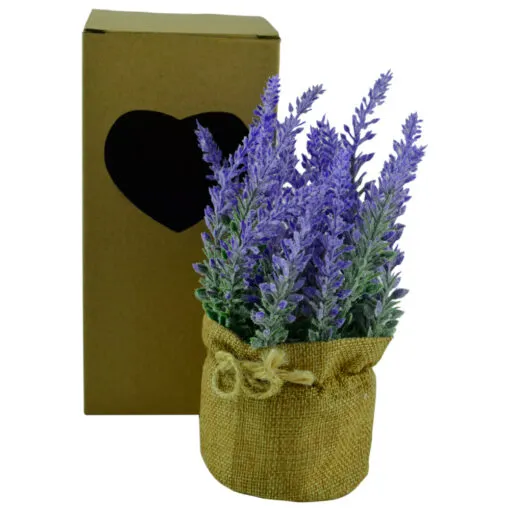Floare artificiala in ghiveci lavanda diferite culori 11 x 20 cm [3]