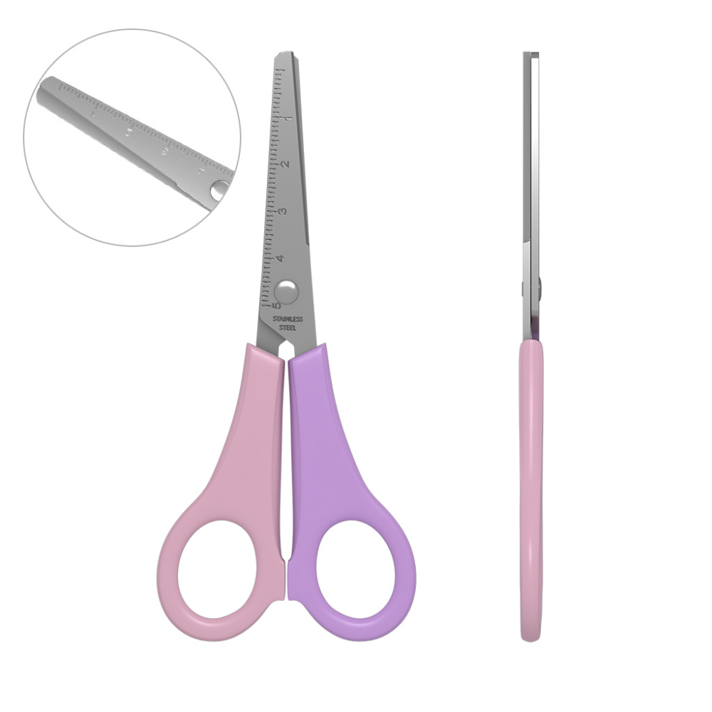 Foarfece pentru stangaci ErichKrause JOY Pastel 13.5 cm culori diferite [2]