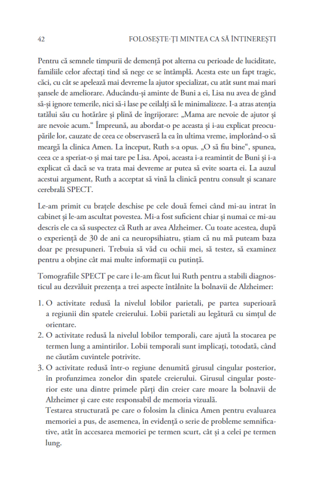 Foloseste-ti mintea ca sa intineresti - Daniel G. Amen [6]