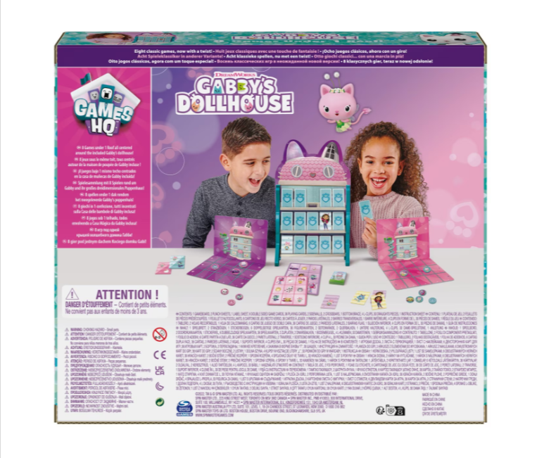 Joc de societate Gabby's Dollhouse Games HQ 8 in 1 [2]
