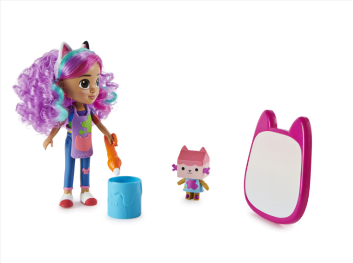 Set de joaca Gabby's Dollhouse Deluxe Craft Doll cu accesorii pictura [2]