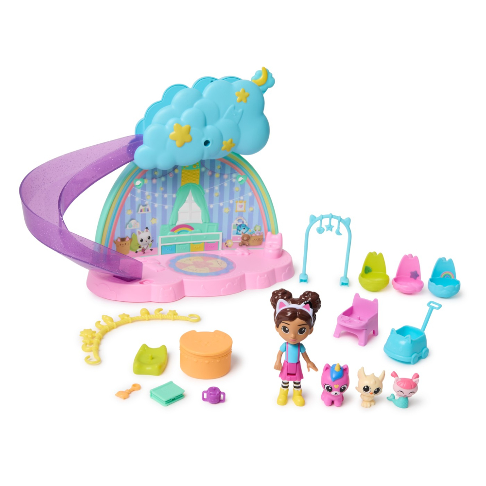 GABBYS DOLLHOUSE SET CAMERA DE JOACA KITTY CARE EAR PURRFECT [3]
