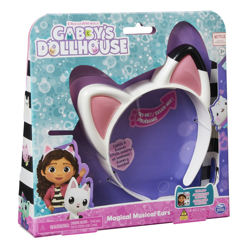 Jucarie interactiva Urechi muzicale magice 3 ani+ Gabby's Dollhouse [2]