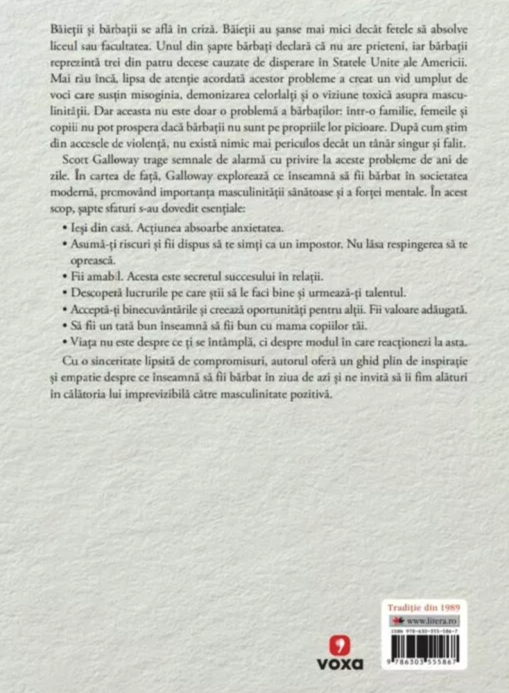 Ganduri despre ce inseamna sa fii barbat - Scott Galloway [2]