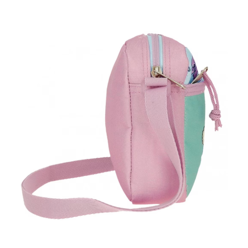 Geanta de umar fete Disney Stitch just chill roz 21 cm [5]