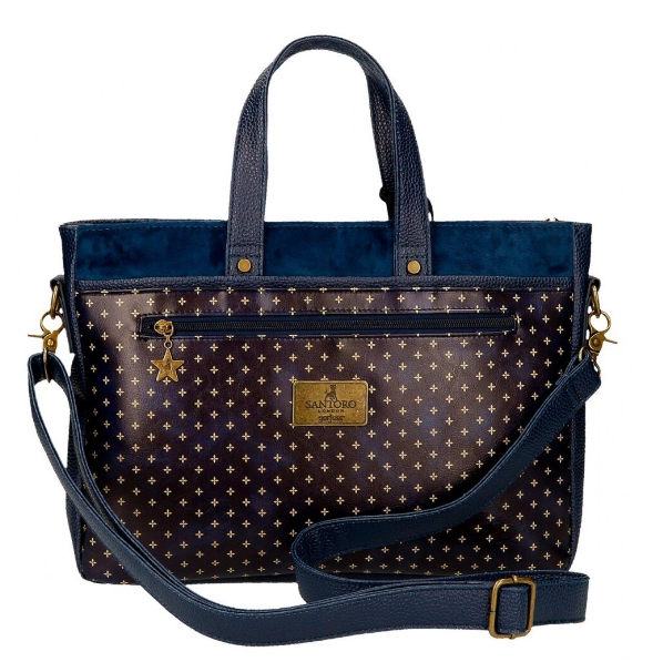 Geanta fete Gorjuss Moon Buttons compartiment laptop 39 x 28 x 6.5 cm [4]