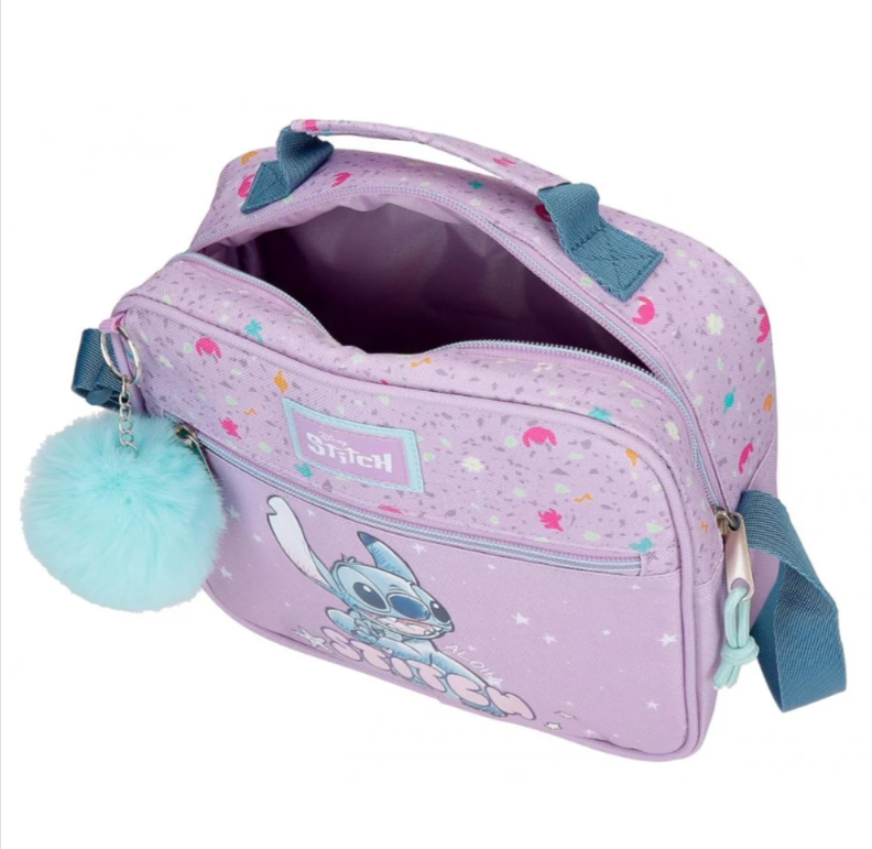 Geanta umar fete Disney Lovely Stitch lila 23x20x9 cm [2]