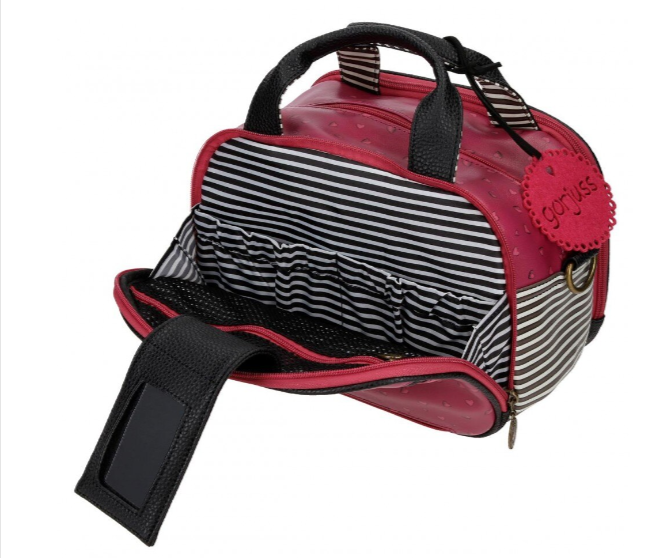 Geanta fete Gorjuss For My Love 28 x 21 x 17 cm bordo [3]