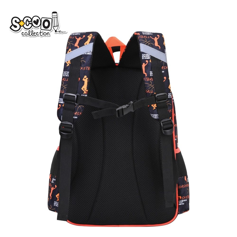 Ghiozdan ergonomic 3D multicolor 28L Basketball S Cool Collection [2]