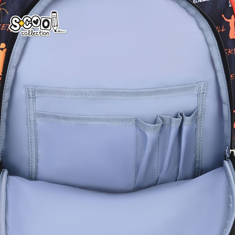 Ghiozdan ergonomic 3D multicolor 28L Basketball S Cool Collection [7]