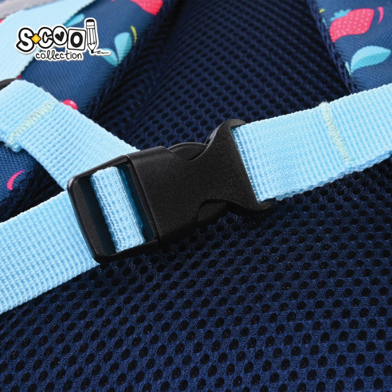 Ghiozdan 3D ergonomic albastru 28 L Berry Good S Cool Collection [4]