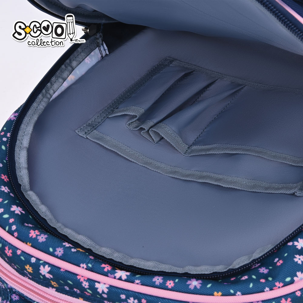 Ghiozdan fete 3D ergonomic Pink Heart S-Cool 28L [9]