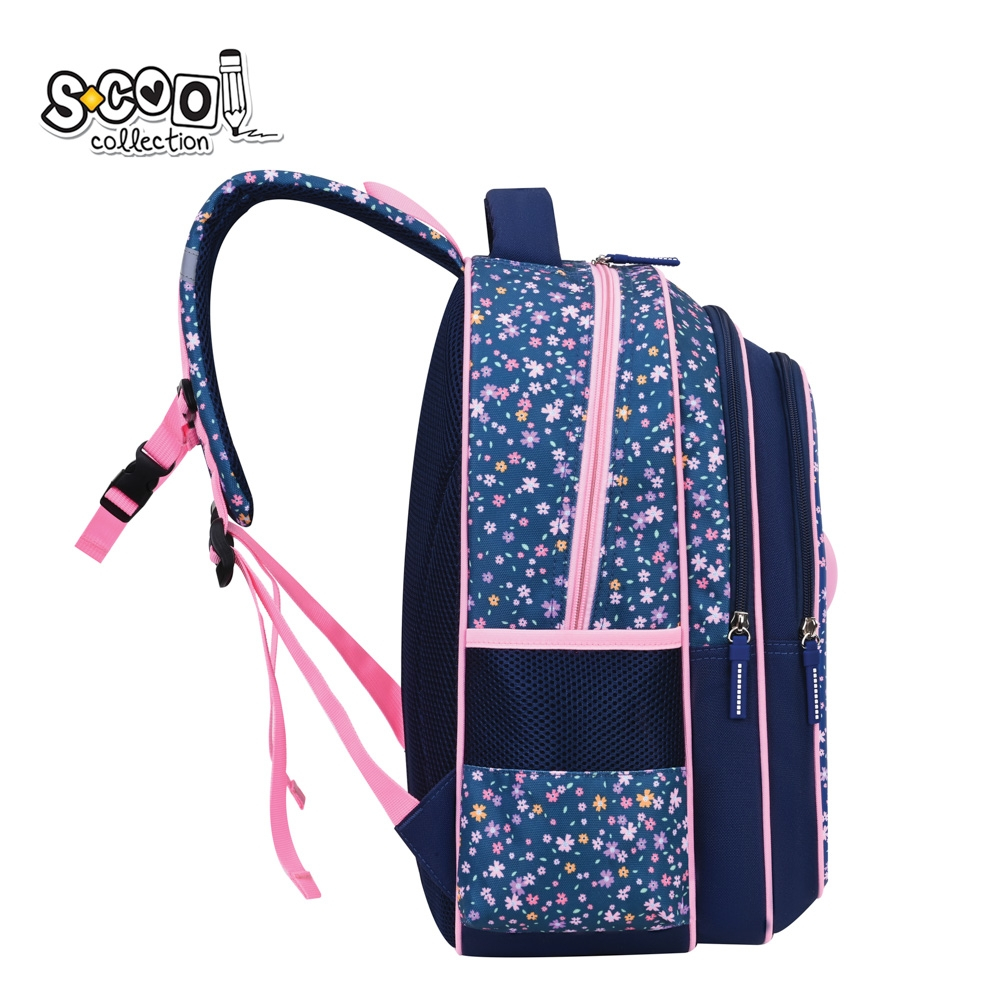 Ghiozdan fete 3D ergonomic Pink Heart S-Cool 28L [2]