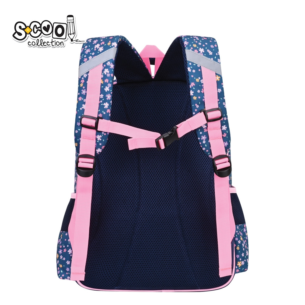 Ghiozdan fete 3D ergonomic Pink Heart S-Cool 28L [3]