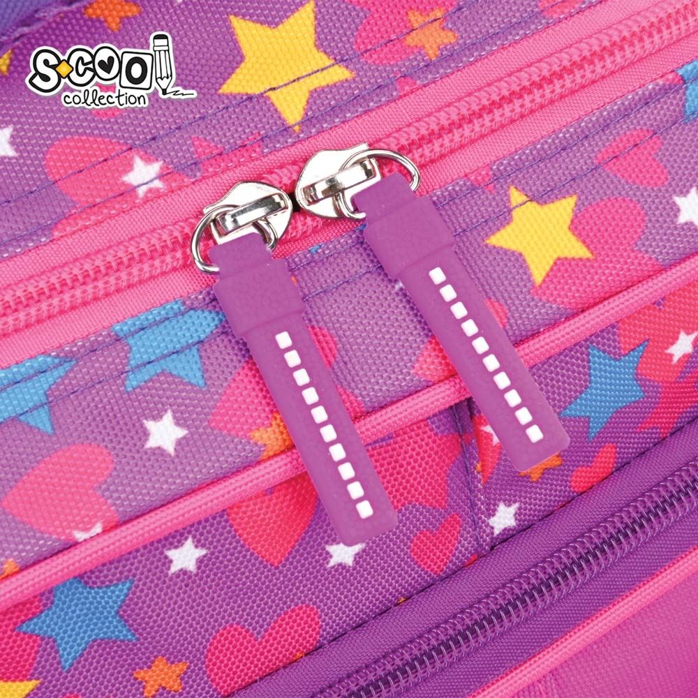 Ghiozdan fete 3D ergonomic unicorn S-Cool 28L [5]