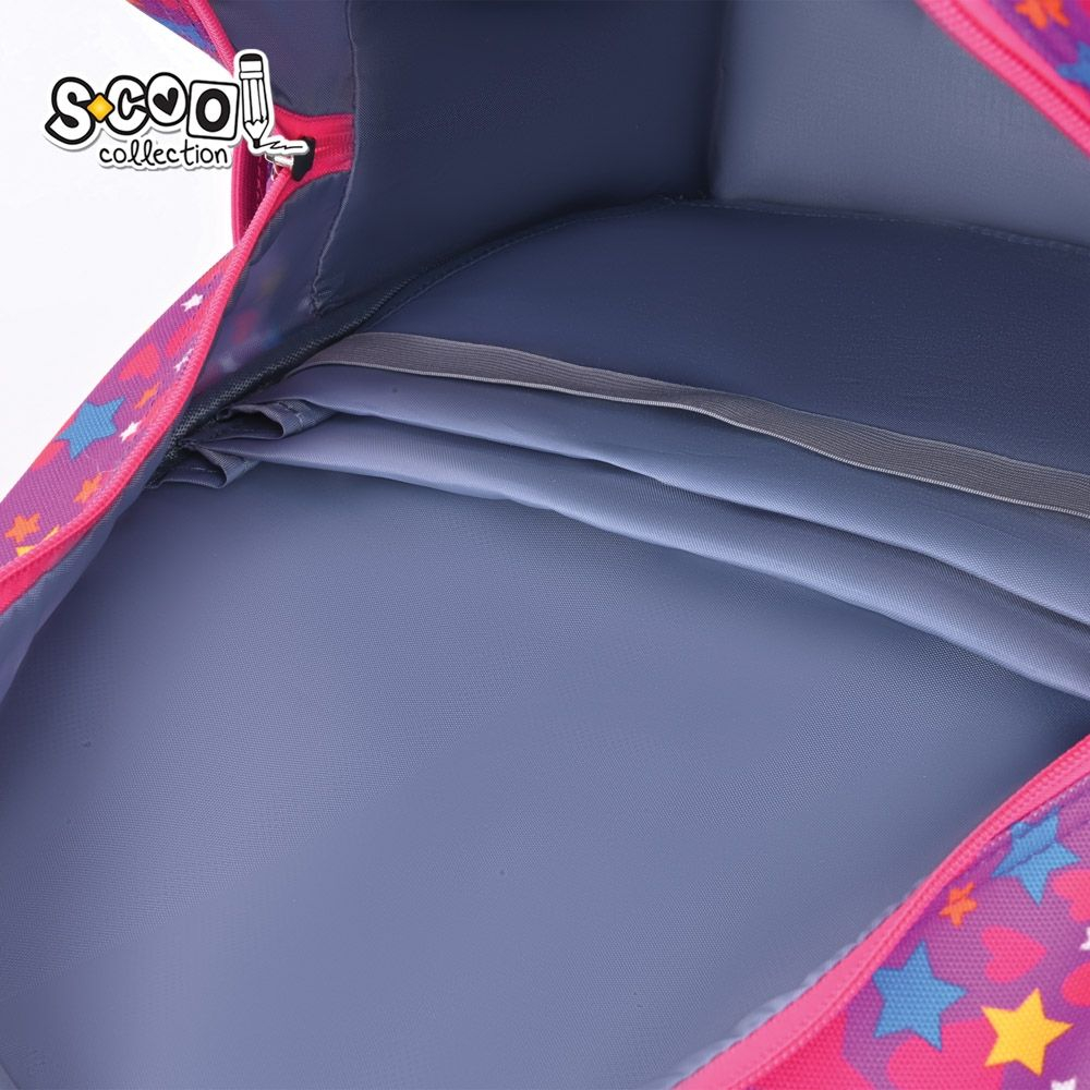 Ghiozdan fete 3D ergonomic unicorn S-Cool 28L [8]