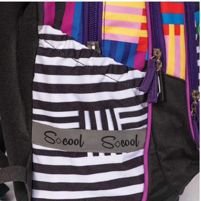 Ghiozdan anatomic multicolor 41 cm S Cool Collection [4]