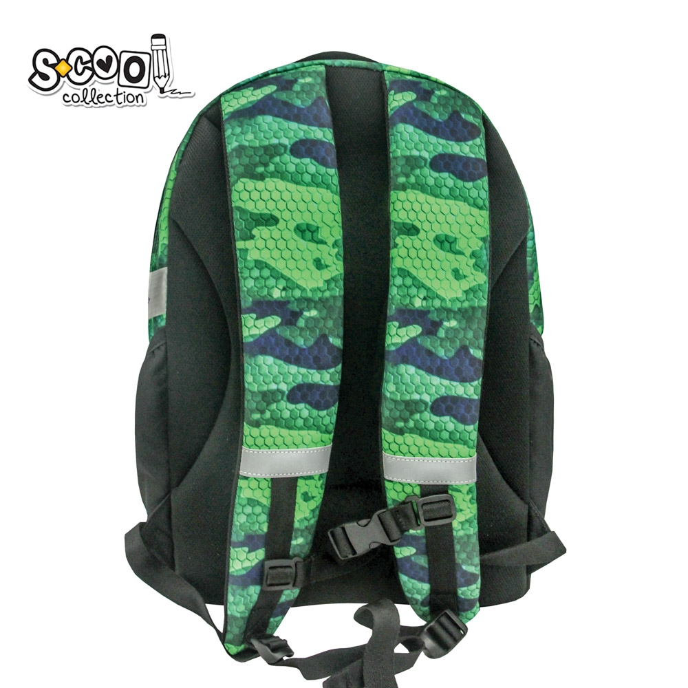 Ghiozdan anatomic Urban Green Army 28L S-COOL [3]