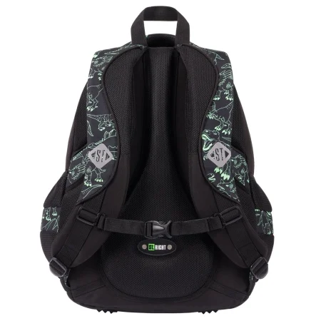 Ghiozdan St.Right Reflective T-Rex 4 compartimente 26L [3]