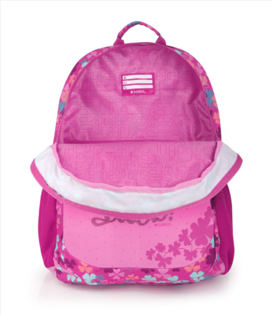 Ghiozdan Clover 2 compartimente 34x46x20cm Gabol 23L roz [3]