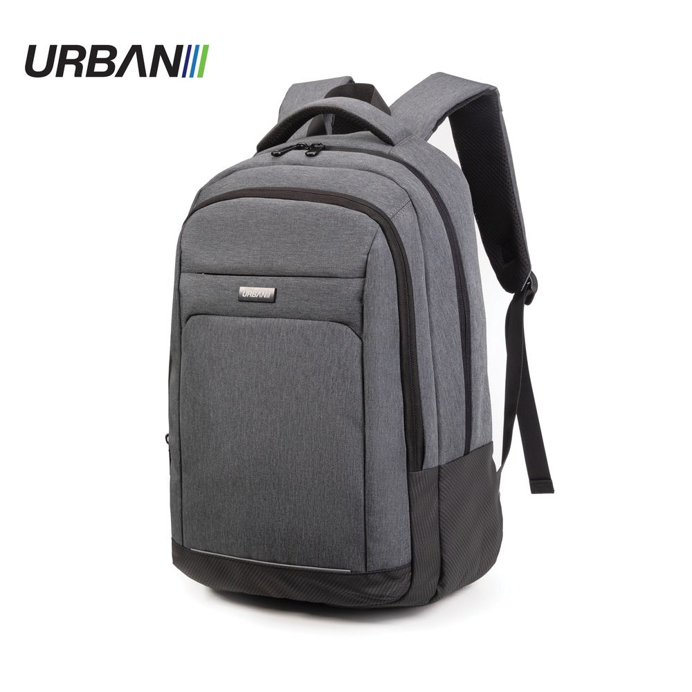 Ghiozdan laptop Urban 2 compartimente  Gray 16L OFFISHOP [2]