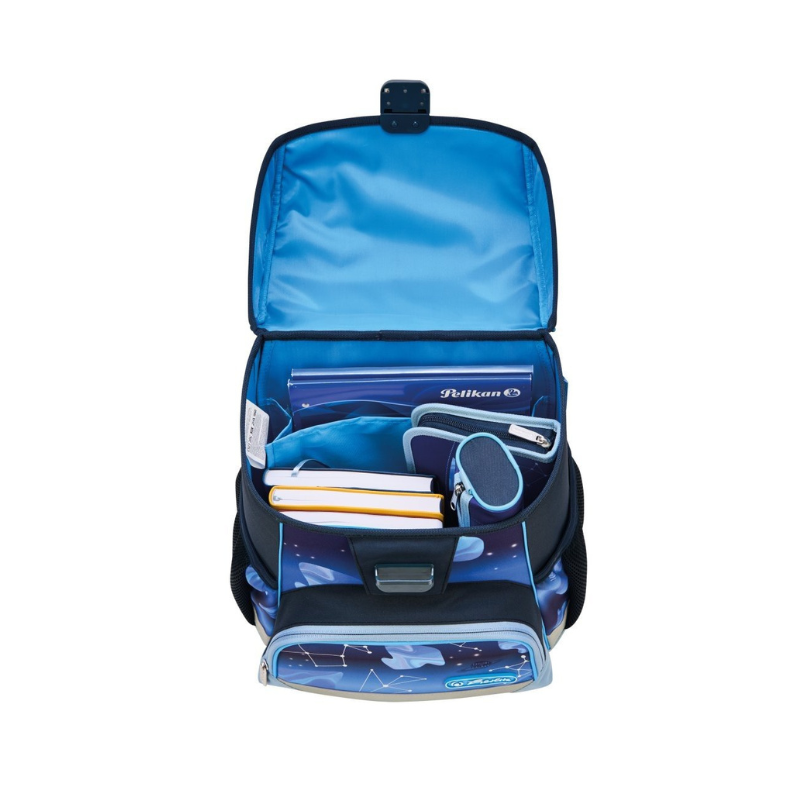 Ghiozdan echipat Herlitz Loop Plus baieti Cosmic Explorer 17L [8]