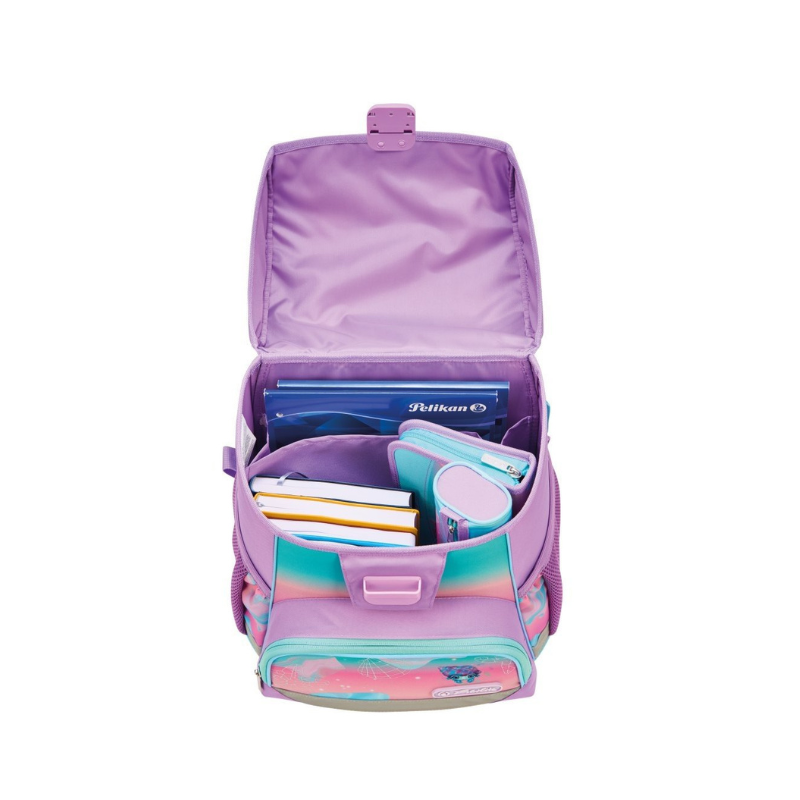 Ghiozdan Herlitz echipat Loop Plus roz Ocean Lights 17L fete [5]